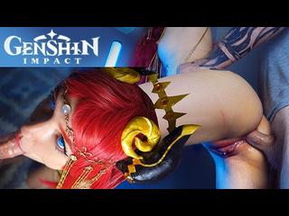 Oriental dancer Nilou gets her ass fucked, Genshin Impact - Sunako_Kirishiki