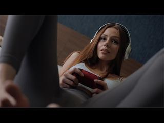 Goddess of Games has hard sex while playing Horror: Alan Wake 2 | Delightful Doggystyle AriaVix