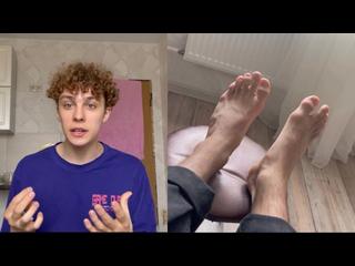 My FEET review! Put some cream on them at the end!
