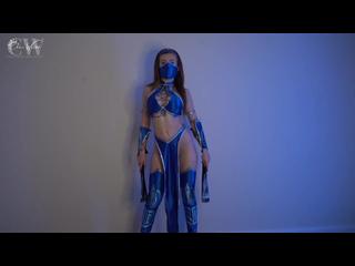 Kitana cosplay by Chloe Wildd