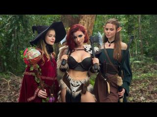 D&D Little Big Porn Adventure Part I - Demon Kitty (Sweetie Fox, Diana Rider, ArinaFox)