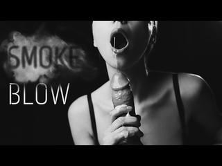 Smoke Blow - Monochrome Scene By Cherry Grace